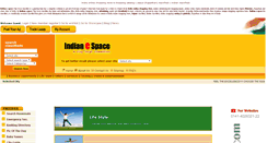 Desktop Screenshot of indianespace.com